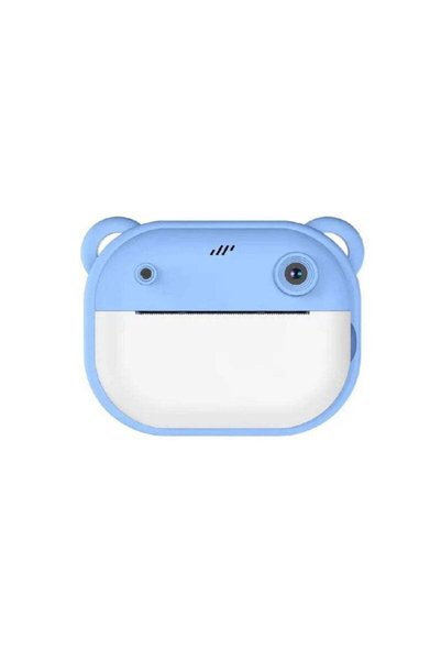 OEM Portable mini printer Παιδική Φωτογραφική Μηχανή με Θερμική Εκτύπωση Μπλε