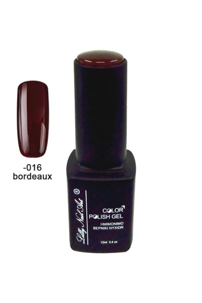 NO BRAND Ημιμόνιμο τριφασικό μανό 12ml - Bordeaux [40504008-016]
