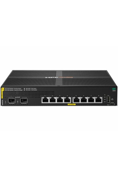 Aruba Networks HPE Aruba Networking 6000 8G Class4 PoE 2SFP 67W Διακόπτης (S4...