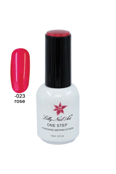 NO BRAND Ημιμόνιμο μανό one step 15ml - Rose [40504001-023]