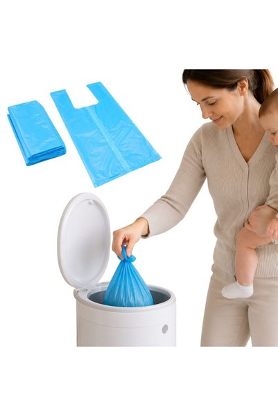 FONIX Комплект от 50 ароматизирани торбички за употребявани пелени FreshNappy...