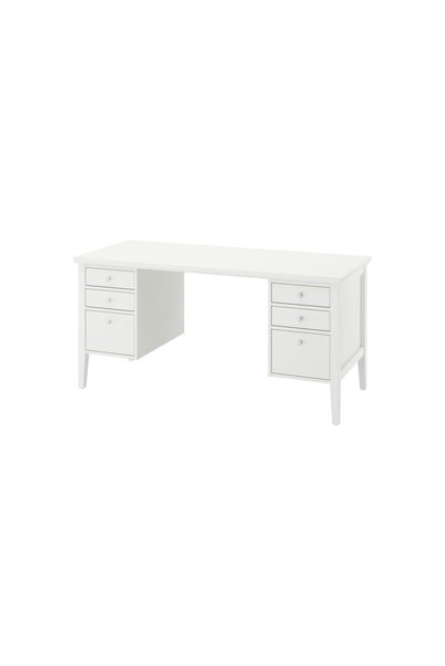 IKEA Beyaz Çalışma Masası 155x65x75 cm
