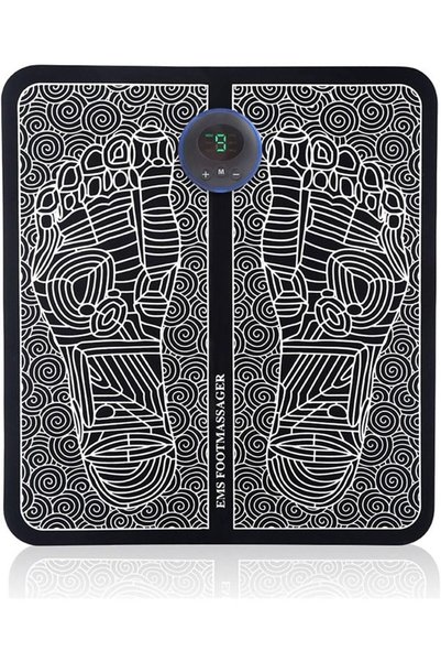 Arabest Electric Foot Massager Mat,Rechargeable Sole Massage Pad for Pain Rel...
