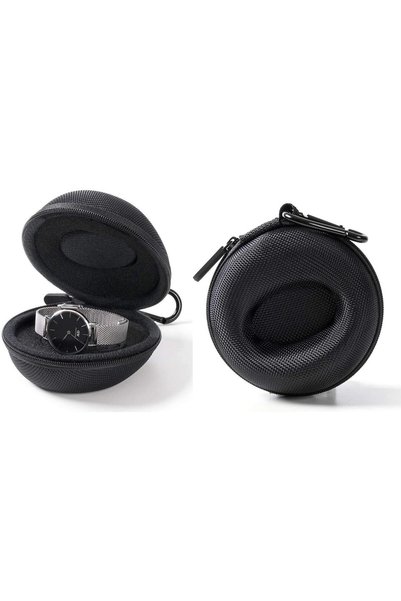 Arabest Portable Watch Travel Case,2 Pack Shockproof Single Watch Storage Box...