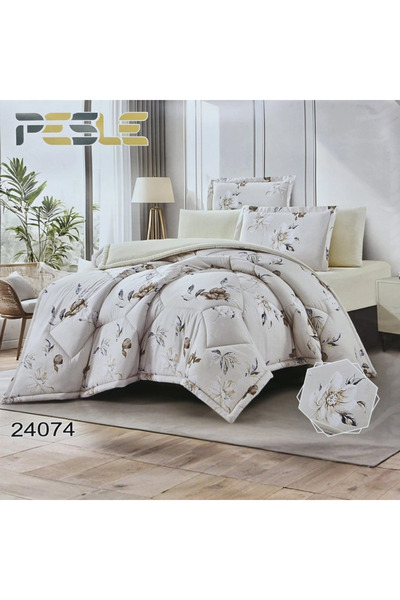 PESLE مفرش مشجر صيفي فاخر – نفرين 6 قطع – 24074
