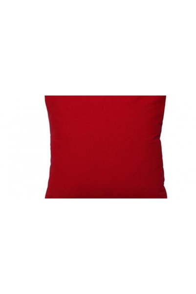 COM LIVING HOUSE Set of 2 pillowcases 40x40 cm ranforce cotton bright red