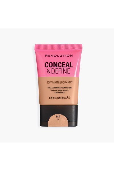 Makeup Revolution London Makeup Conceal & Define Soft Matte Tube Foundation -...