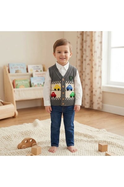 CUBBUX Baby Boy & Child Efe Vest Knitwear