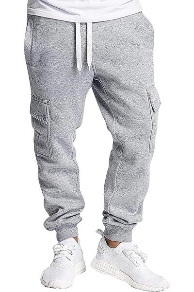 Southpole mens Cargo Pocket Jogger Pants Sweatpants