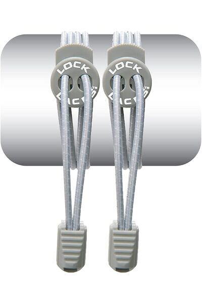 LOCK LACES - Elastic No Tie Shoelaces 1 Size Fits All for Kids Adults Tieless...