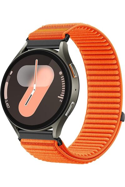 XMUXI 20mm Watch Strap Nylon Compatible with Galaxy Watch 7/6/5/4 40mm 44mm B...