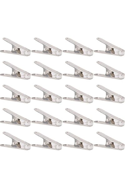 GENERAL Clothespin 20 Pcs Stainless Steel Clothes Pins Heavy Duty Metal Towel...