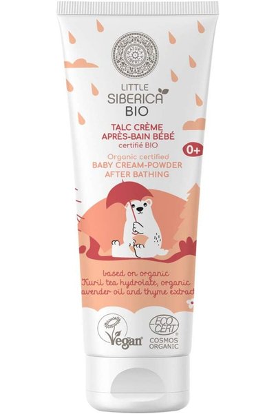 Natura Siberica Little Siberica. Organic Certified Baby Cream-Powder After Ba...