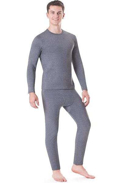 ROCKY Thermal Underwear for Men, Long Johns Base Layer Set, Fleece Lined for ...