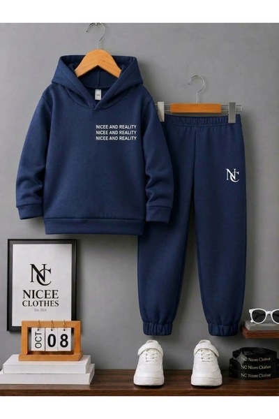 NC Nicee Clothes Παιδικό Σετ Φόρμας Unisex (Υπέροχη Ιδανική Χειμερινή Έκδοση)