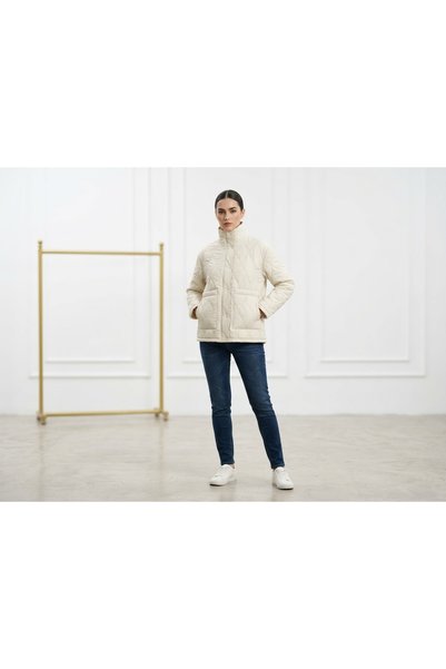 Laurel life Kapitone kısa mont