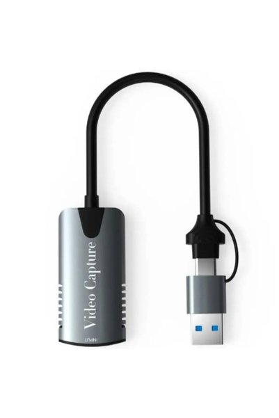 Skygo جهاز التقاط الفيديو USB نوع C 2 في 1 طراز HU04A ZR205