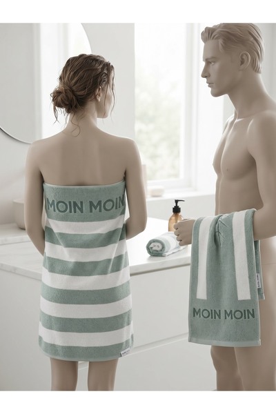 Generic Brand Siena Home Luxury Bamboo 100% Cotton 2-Piece Bath Towel Set (70...