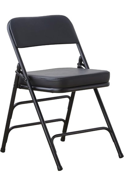 GENERAL كرسي قابل للطي مبطن من BOOSDEN، عبوة من قطعتين، كرسي قابل للطي مع وسا...
