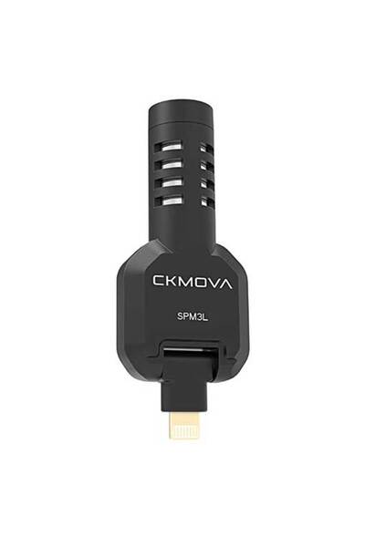 CKMOVA Microfon compact flexibil SPM3L pentru dispozitive iOS cu Lightning