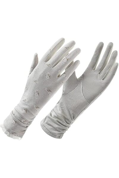YRQX Women Driving Gloves, Women UV Sun Protection Gloves, Touch Screen Non S...