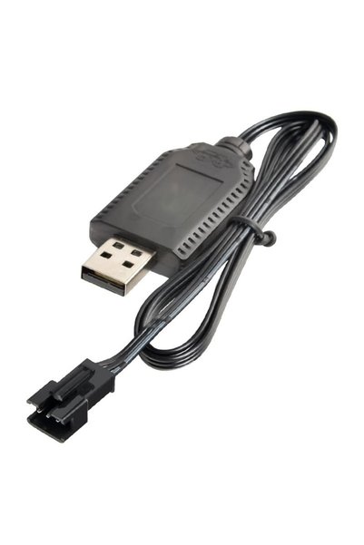 BURAQ 7.4V Smart Chip Protection USB Plug Lithium Battery Charging Cable(SM-3P)