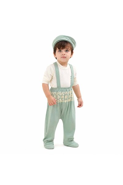 Pythal Bunny Stroll Dungaree Set | Retro Bunny