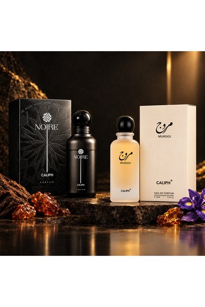 CALIPH NOIRE & MUROOJ Eau de Parfum Combo Set – Pack of 2