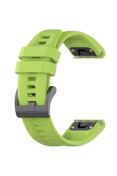 XGSM Curea de silicon QuickFit 20mm pentru Garmin Fenix 5S/6S/7S/8 43mm, Verde