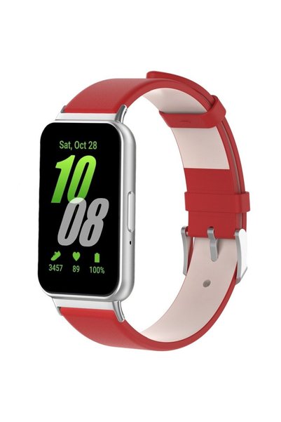 XGSM Curea din piele pentru Samsung Galaxy Fit 3, Roșu