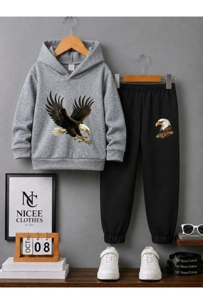 Leto Lykia ΠΑΙΔΙΚΟ ΣΕΤ ΦΟΡΜΑΣ (KARTAL NICE CLOTHES ΧΕΙΜΕΡΙΝΗ ΕΚΤΥΠΩΣΗ)