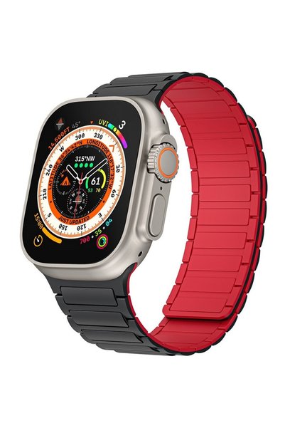 XGSM Curea din silicon pentru Apple Watch 1/2/3/4/5/6/7/8/9/10/11/SE Ultra 1/...