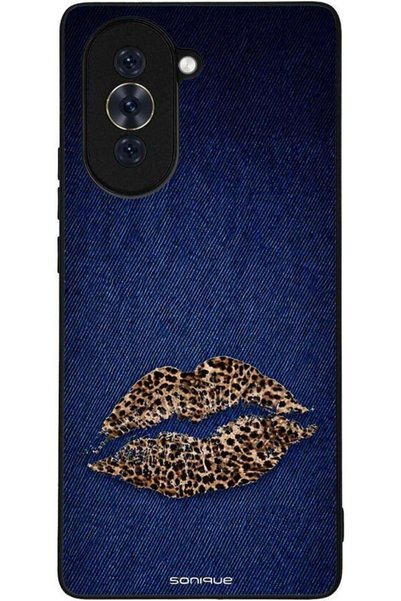 Sonique Θήκη Σειράς Diva για Huawei Nova 10 Ντένιμ Λεοπάρ