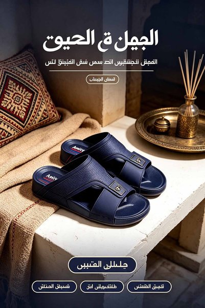 Alnoor Global Store صنادل رجالية خفيفة الوزن بحزامين، جزء علوي من الجلد، نعل مبطن، نعل مرن مانع للانزلاق، تصميم بسيط وخفيف، شباشب صيفية عصرية