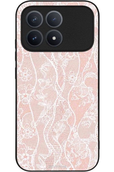 Sonique Θήκη Σειράς Diva για Xiaomi Poco F8 Pro 5G Ροζ Δαντέλα