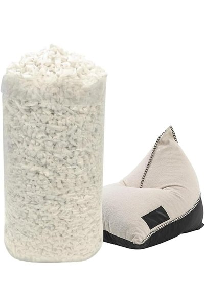 Motimix MOTIM 5lbs Shredded Memory Foam Filling, Comfortable Soft Bean Bag Fi...
