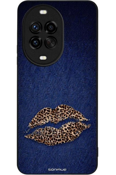 Sonique Θήκη Σειράς Diva για Huawei Nova 14 Pro 5G Ντένιμ Λεοπάρ