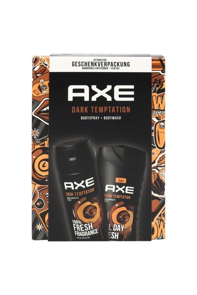 Axe Cutie cadou, Topor, Gel de duș 250, Deodorant 150 Dark Temptation