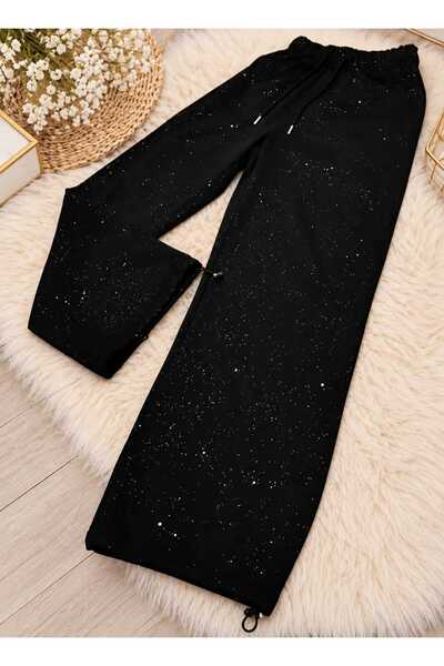 softalya moda Modern Women's Stylish Tracksuit with Shimmering Pattern