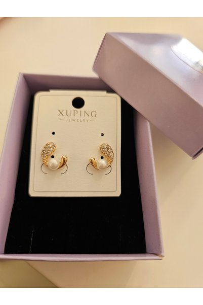 Rose gold küpe xuping