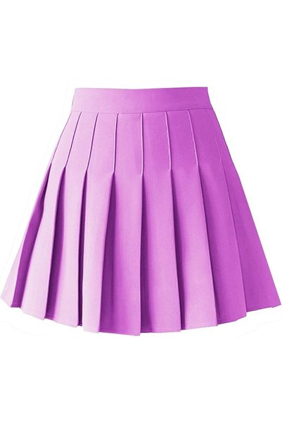 GENERAL Women's High Waist A-Line Pleated Mini Skirt Short Tennis Skirt