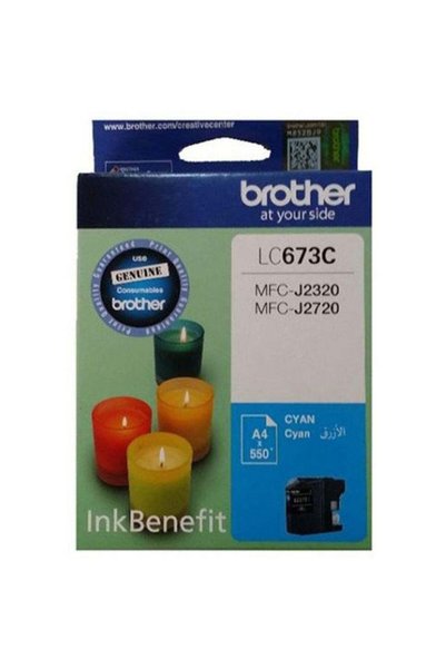 Brother Lc 673 Cyan Ink Cartridge