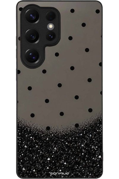 Sonique Θήκη Σειράς Diva για Samsung Galaxy S25 Ultra με Πουά και Γκλίτερ