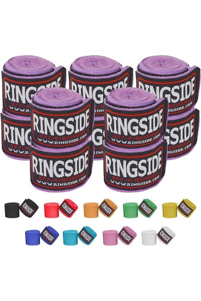 Ringside لفافات يد للملاكمة على الطراز المكسيكي (عبوة من 5 أزواج)
