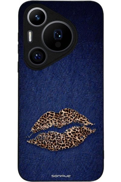 Sonique Θήκη Σειράς Diva για Huawei Pura 70 Pro Ντένιμ Λεοπάρ