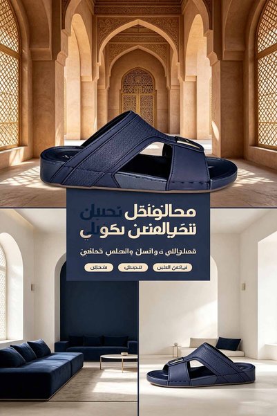 Alnoor Global Store صنادل رجالية خفيفة الوزن بحزامين، جزء علوي من الجلد، نعل مبطن، نعل مرن مانع للانزلاق، تصميم بسيط وخفيف، شباشب صيفية عصرية