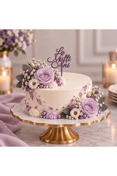 Bello Carino High quality decoration products "Happy Birthday" Cake Topper, B...