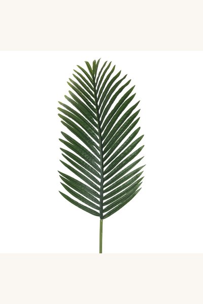 Comerivo Frunza artificiala de palmier 150cm verde inchis pentru colturi de casa