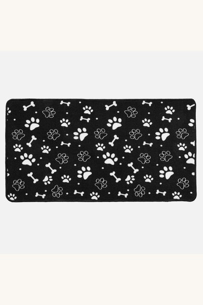 Comerivo Covoras negru cu labute pentru protejarea mobilei si masinii 110x60cm