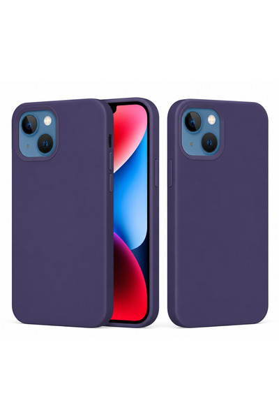 EDELFU متوافق مع iPhone 15 PLUS و14 PLUS - غطاء حماية للهاتف من السيليكون بلو...